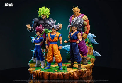 Sculpting Soul - Broly, Piccolo, Gohan, Vegeta and Goku