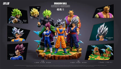 Sculpting Soul - Broly, Piccolo, Gohan, Vegeta and Goku