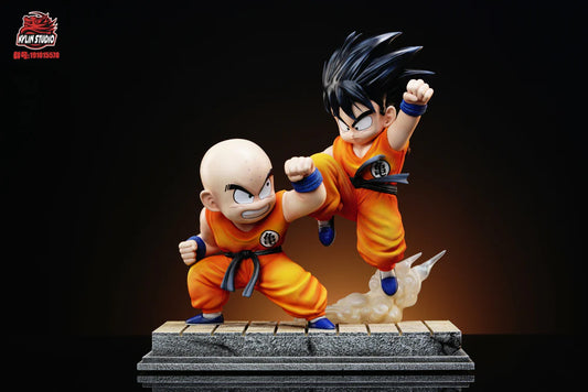 Kylin - Kid Goku and Krillin