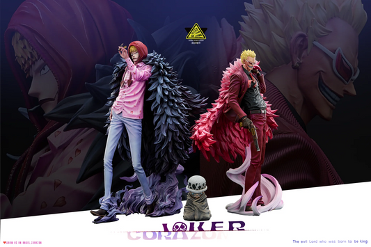 Super Bomb - Corazon, Doflamingo and Kid Trafalgar Law