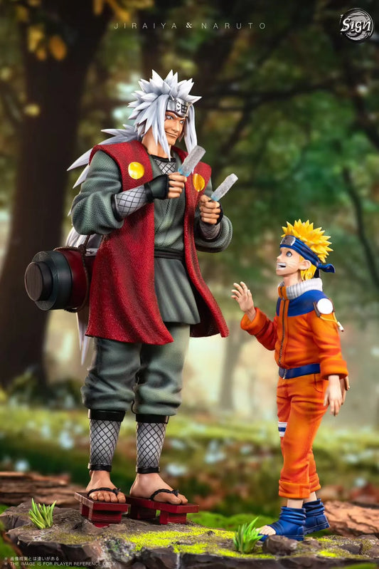 Sign - Naruto and Jiraiya