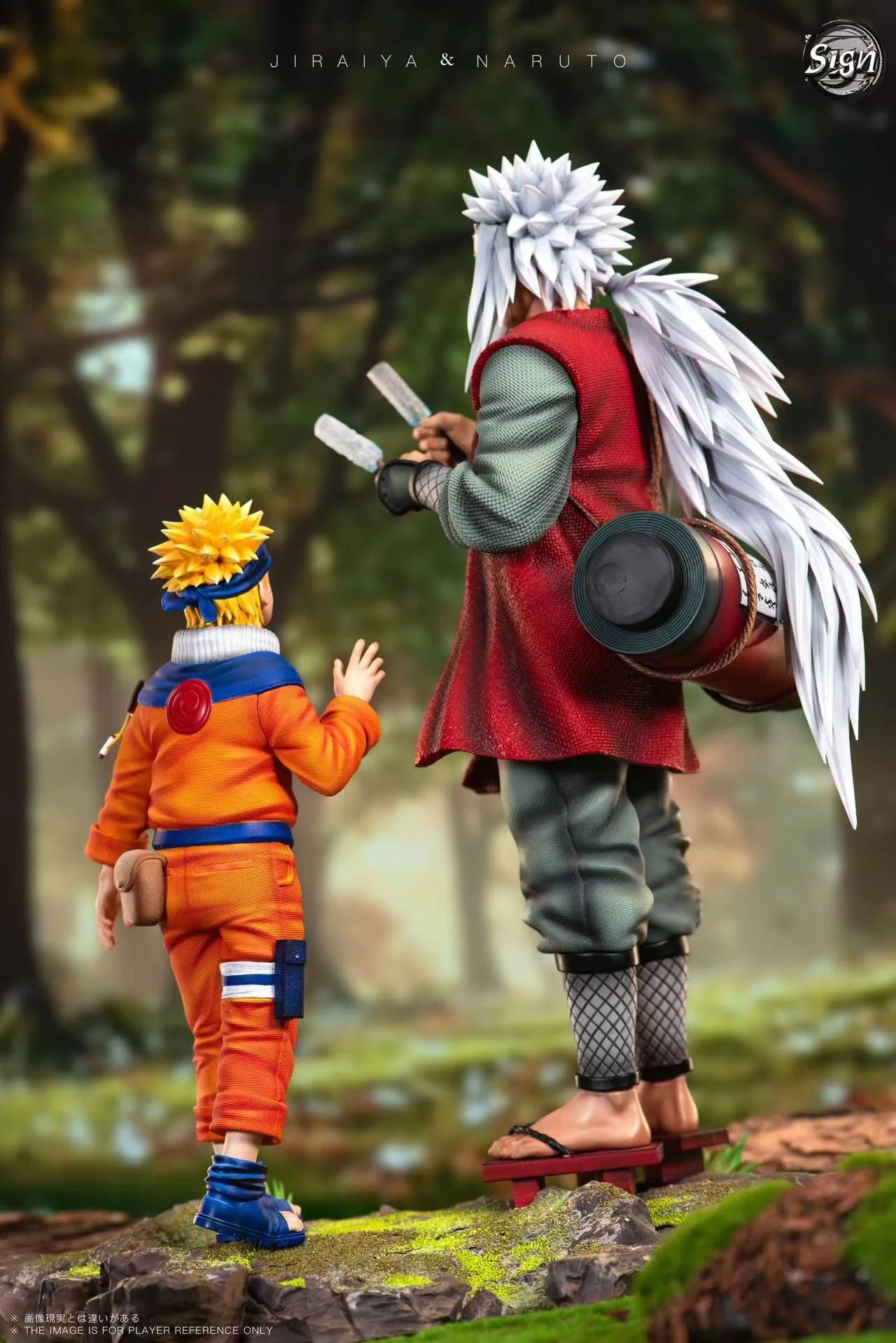 Sign - Naruto and Jiraiya