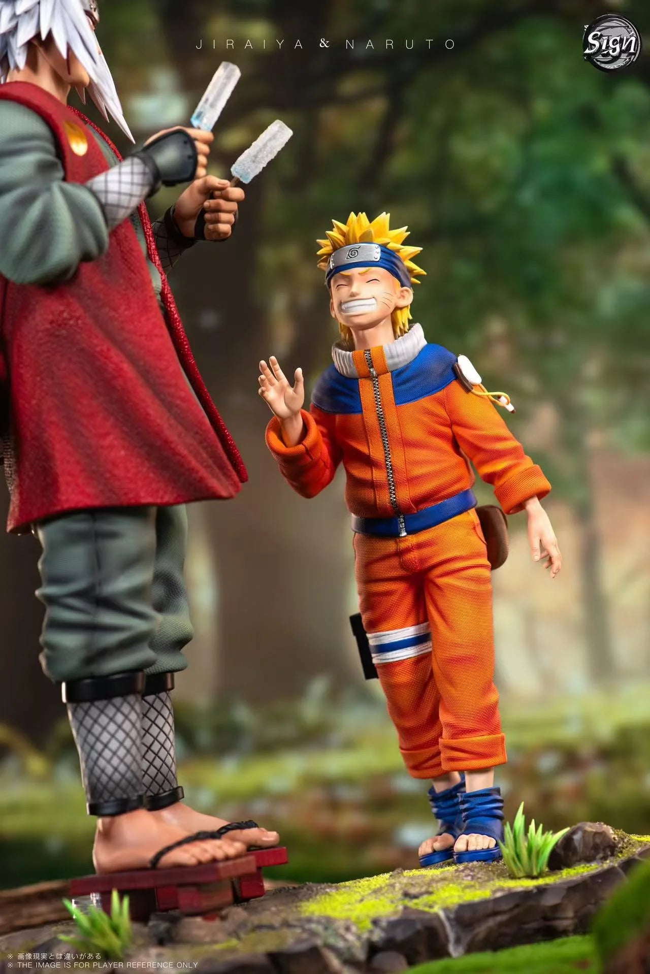 Sign - Naruto and Jiraiya