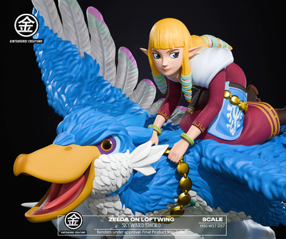 Kintsukuroi - Princess Zelda On Loftwing Skyward Sword