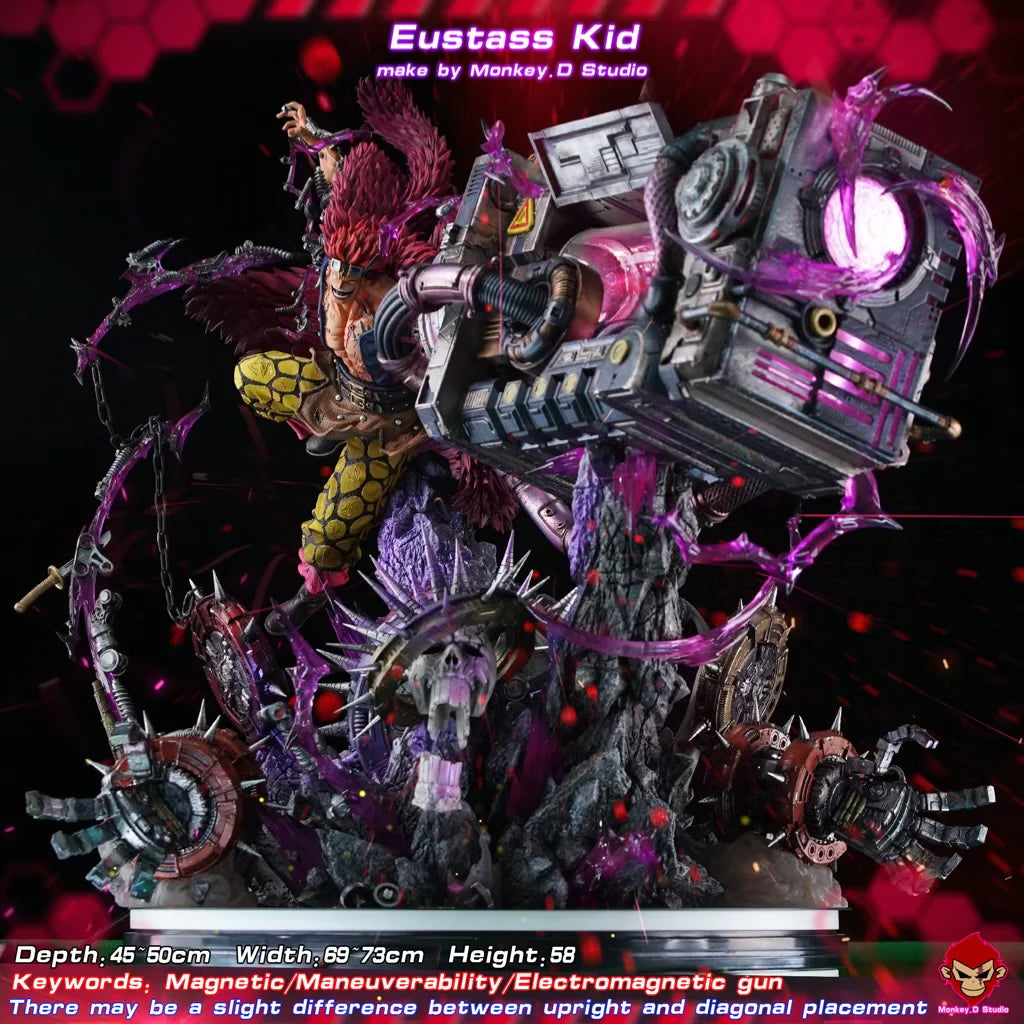 Monkey D Studio Eustass Kid Resin Statue