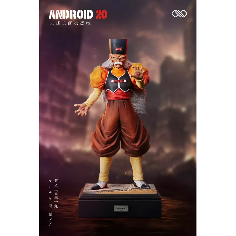 Infinite Studio Android 19 x Android 20 Dr Gero Resin Statue