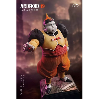 Infinite Studio Android 19 x Android 20 Dr Gero Resin Statue