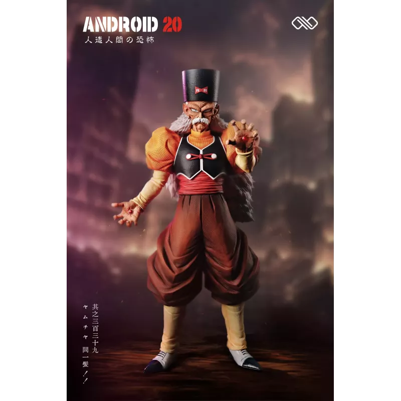 Infinite Studio Android 19 x Android 20 Dr Gero Resin Statue