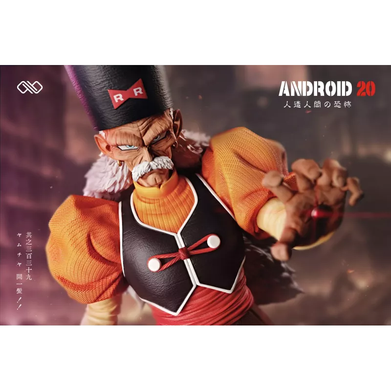 Infinite Studio Android 19 x Android 20 Dr Gero Resin Statue