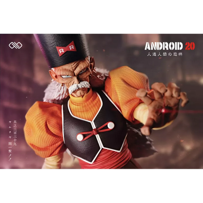 Infinite Studio Android 19 x Android 20 Dr Gero Resin Statue