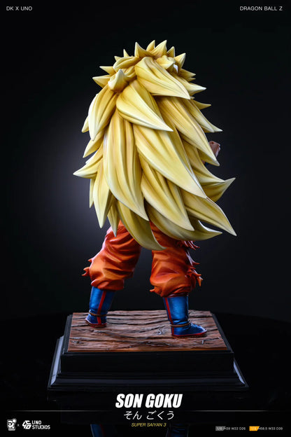 DK X UNO Studio SSJ3 Goku Resin Statue