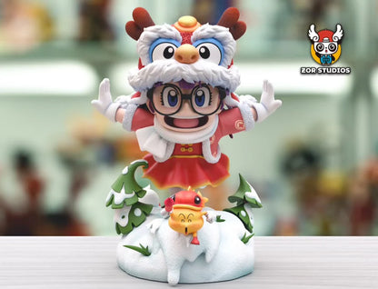 ZOR Studio New Year Arale 2025 Resin Statue