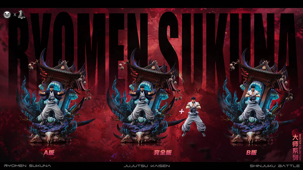 ZanyJoke Studio x Temple Studio Ryomen Sukuna Resin Statue