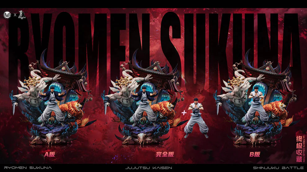 ZanyJoke Studio x Temple Studio Ryomen Sukuna Resin Statue