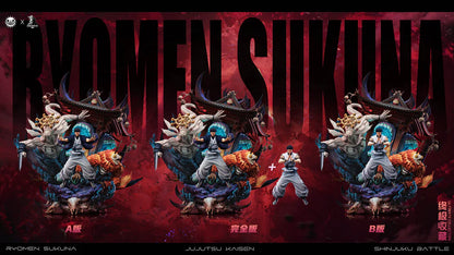 ZanyJoke Studio x Temple Studio Ryomen Sukuna Resin Statue