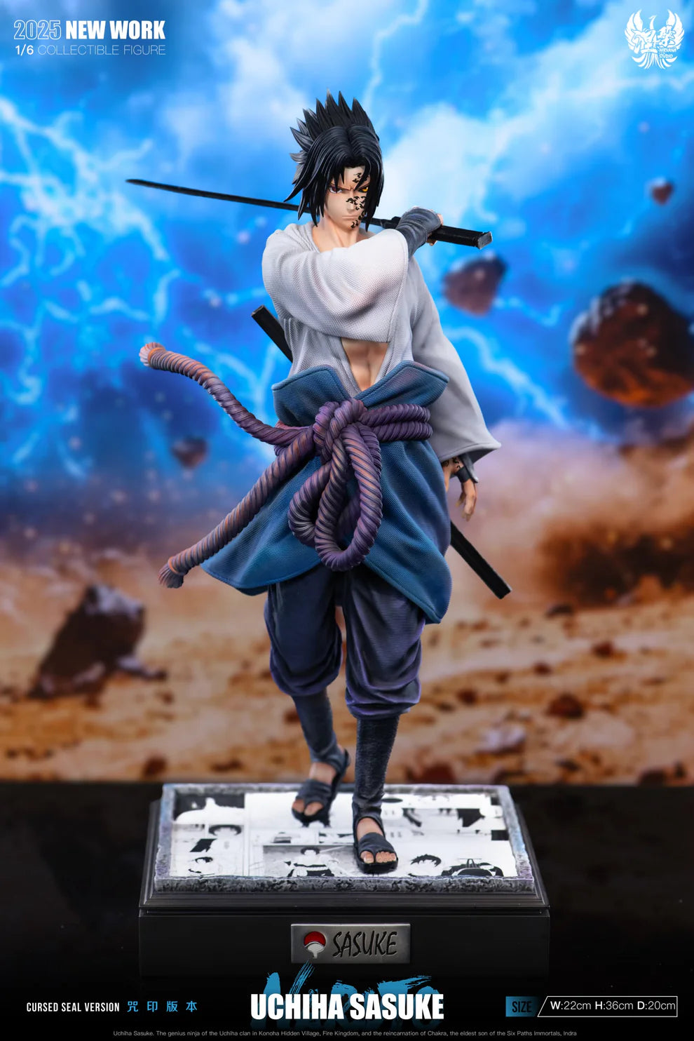 Nirvana Studio Sasuke Uchiha Resin Statue