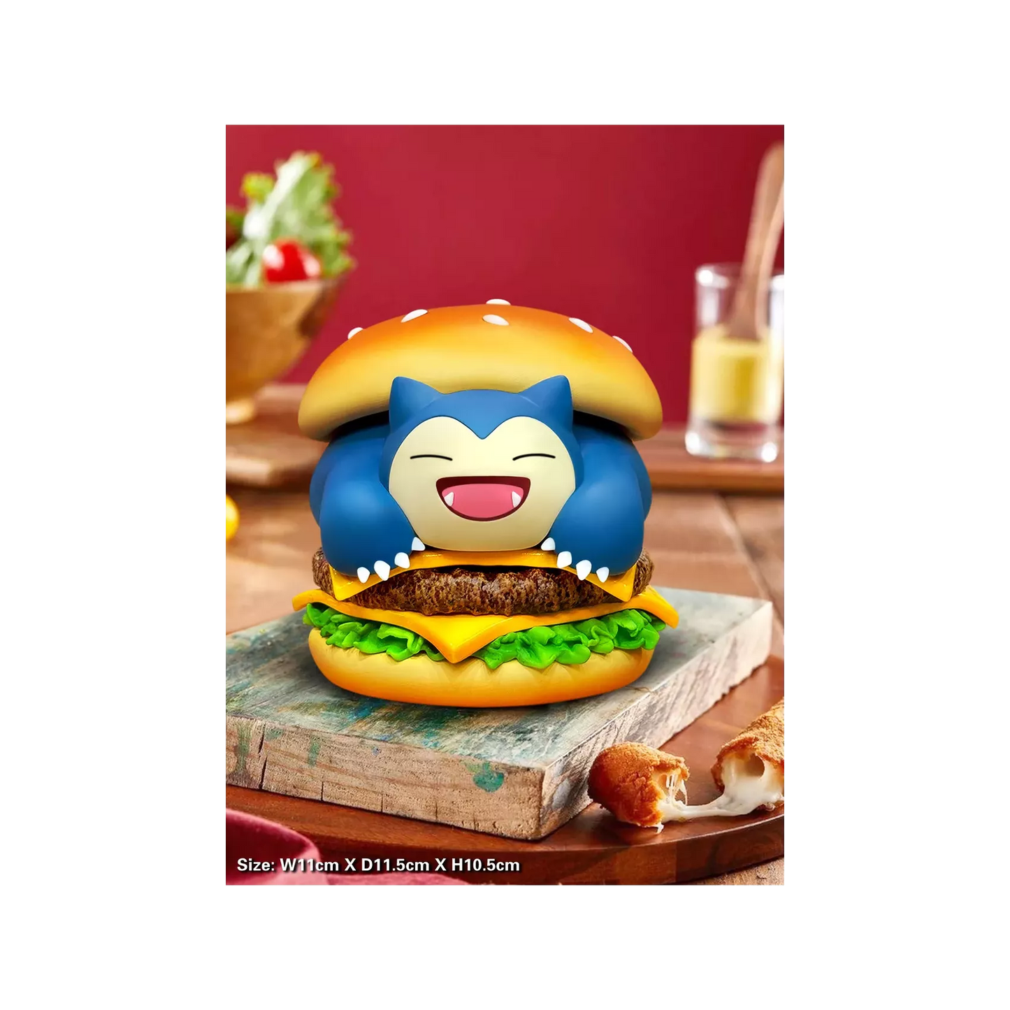 PPAP Studio Hamburger Snorlax Resin Statue