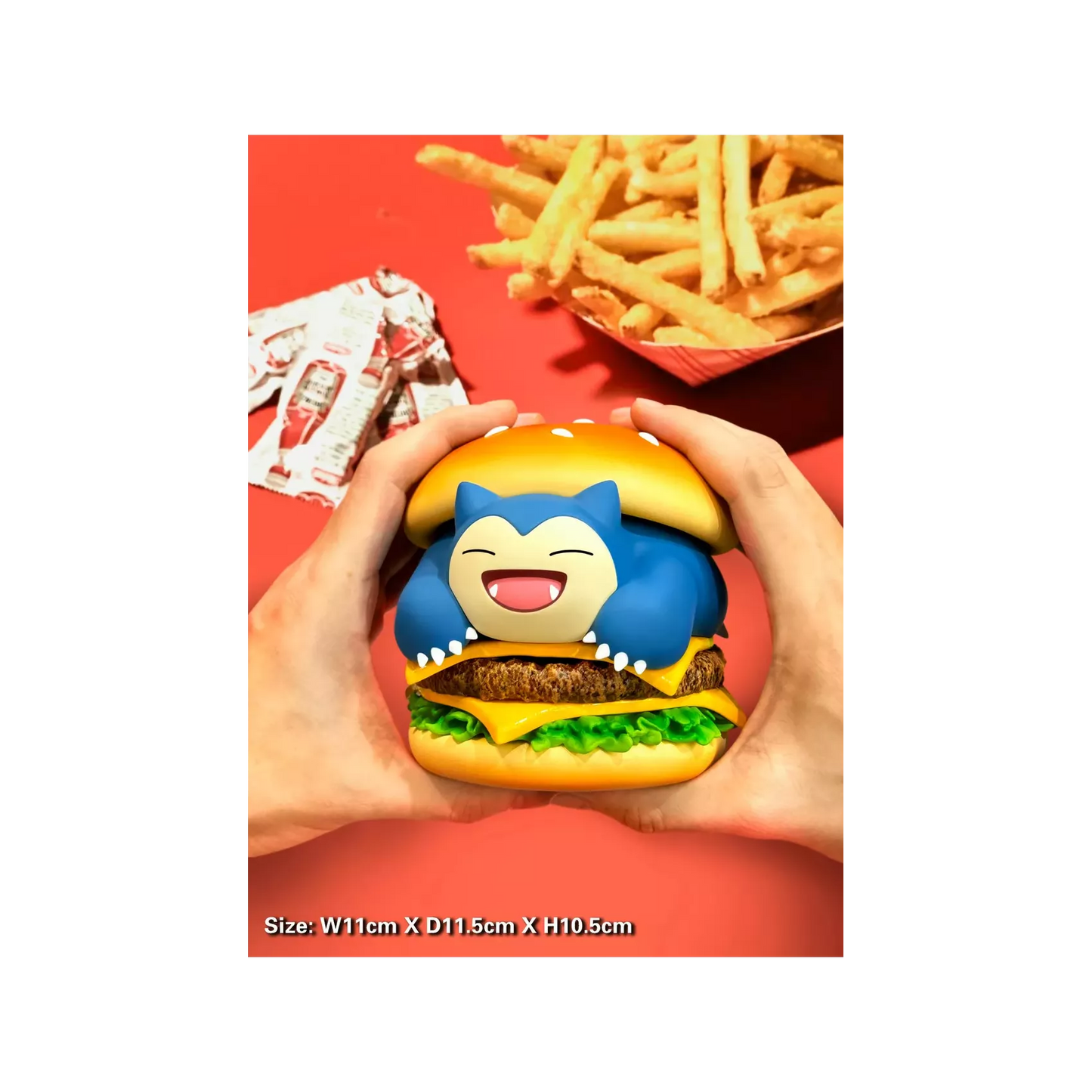 PPAP Studio Hamburger Snorlax Resin Statue