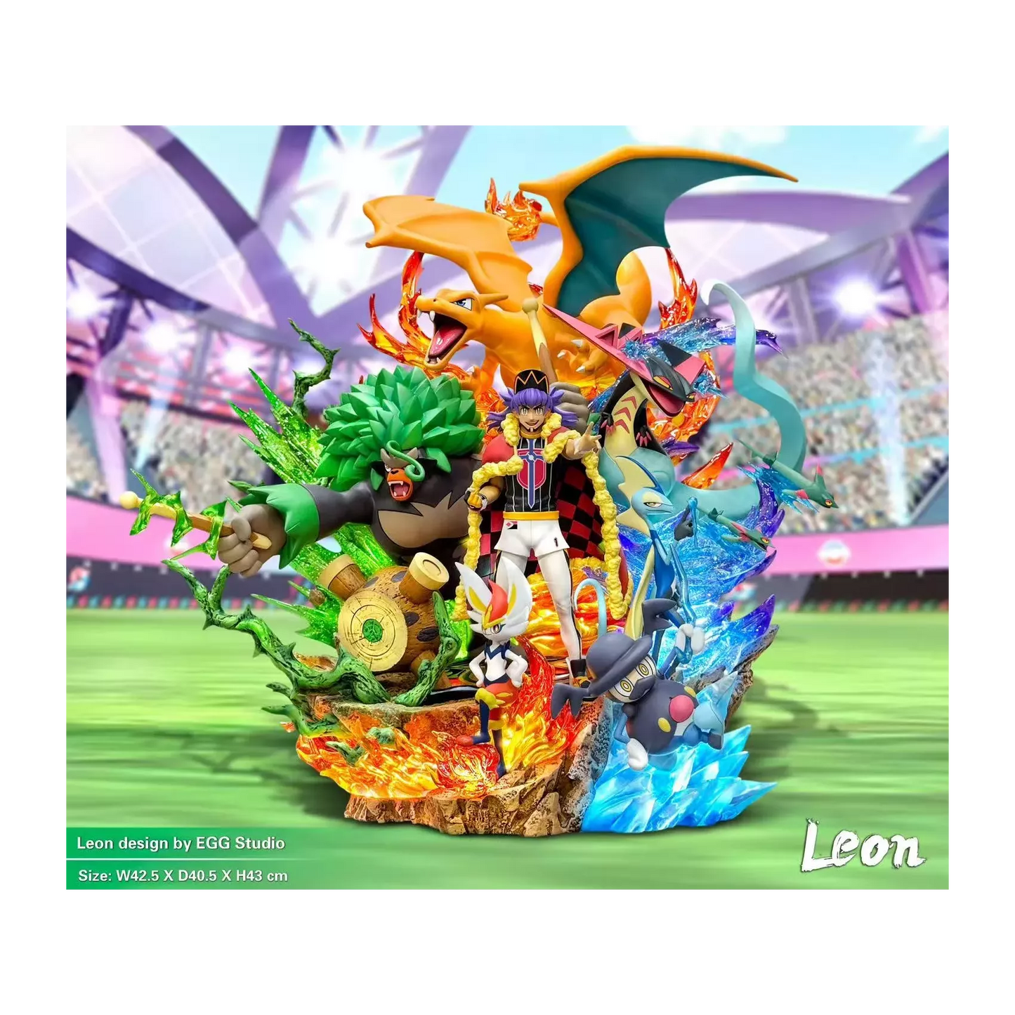 Galar Region Champion Leon EGG Studio