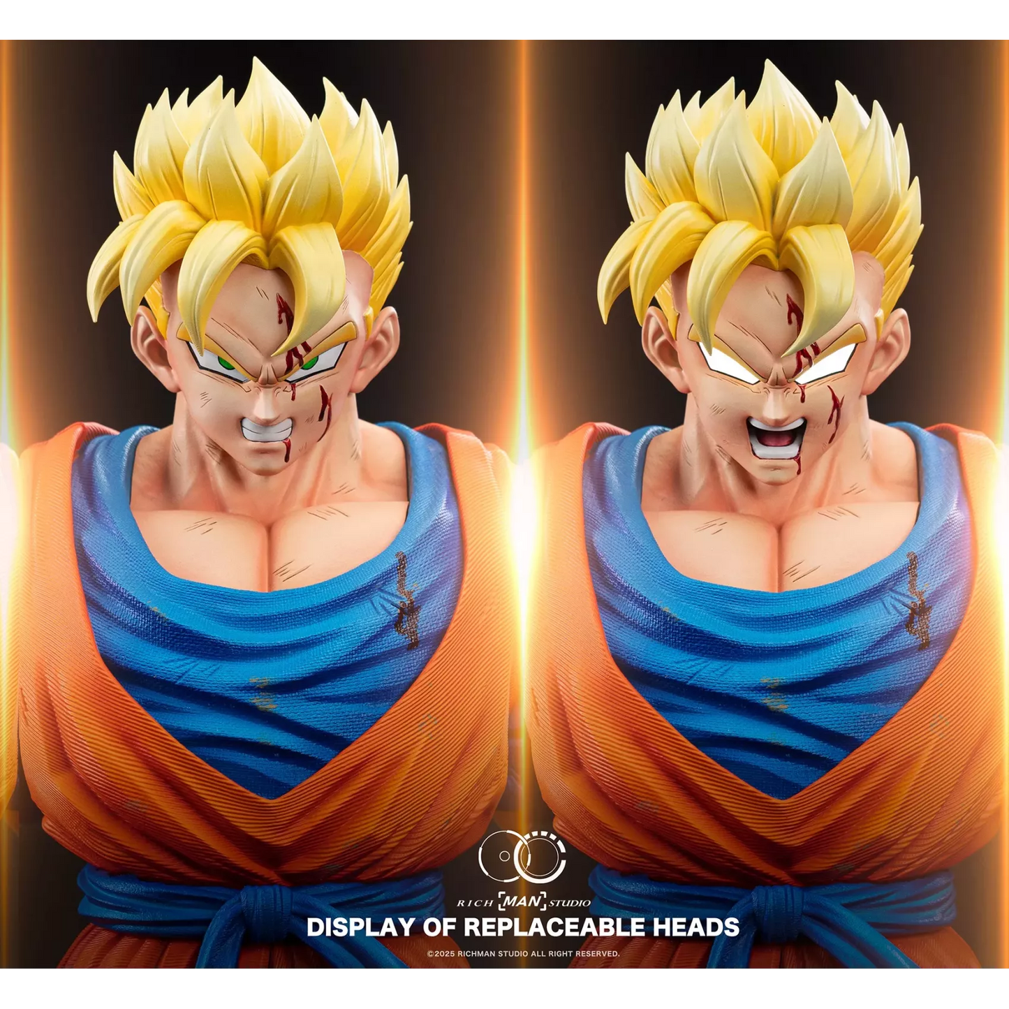 Rich Man Studio Son Gohan Resin Statue