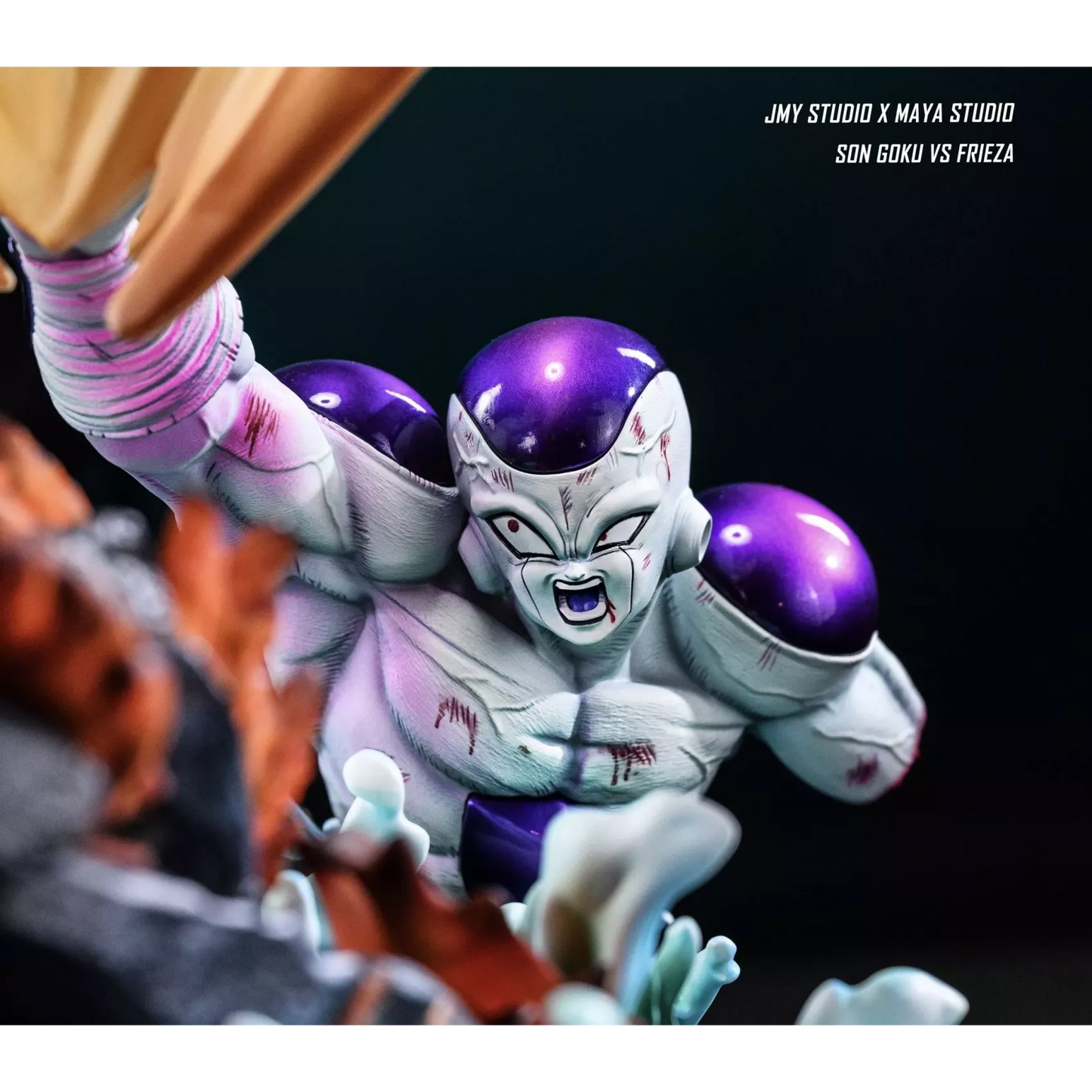 JMY Studio First Super Saiyan Goku vs Frieza Resin Statue