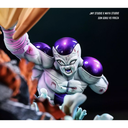 JMY Studio First Super Saiyan Goku vs Frieza Resin Statue