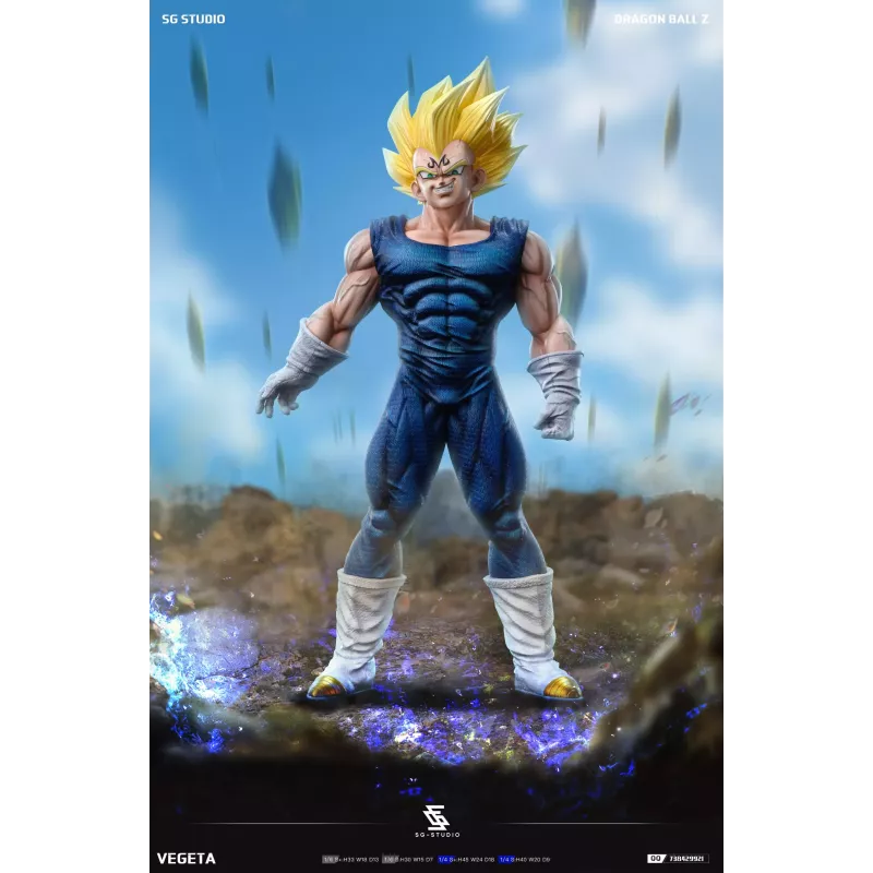 Sg Studio Majin Vegeta Resin Statue