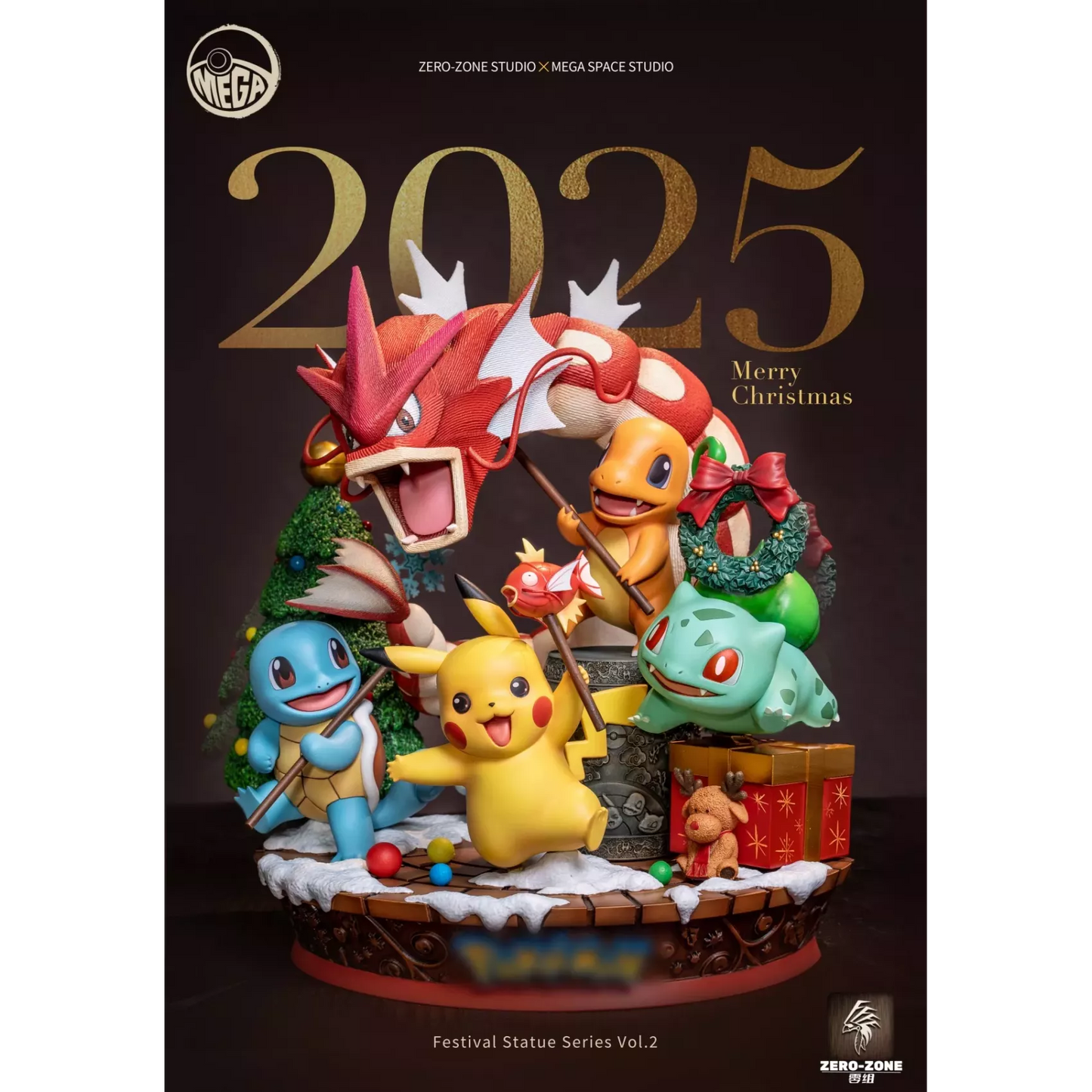 Zero Tribe Studio New Year and Christmas Resin Statue