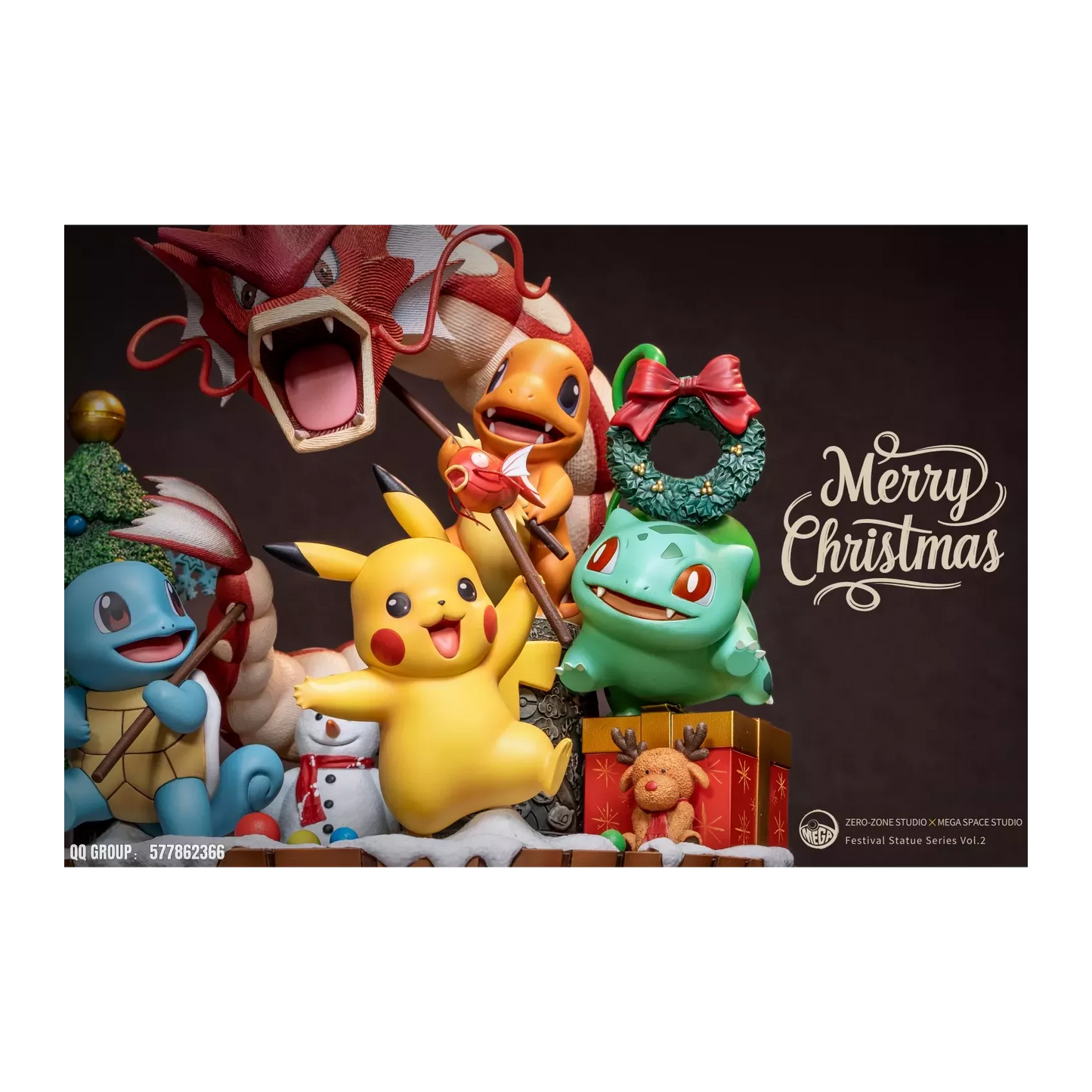 Zero Tribe Studio New Year and Christmas Resin Statue