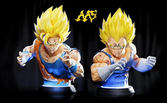 ArmyAnt Studio Goku x Vegeta Bust Resin Statue