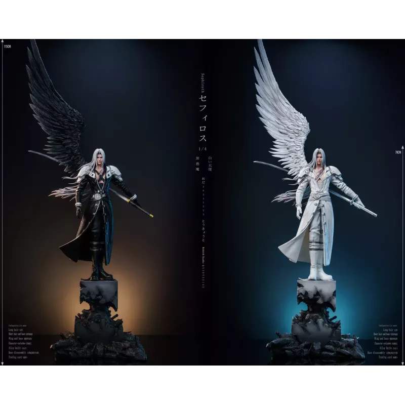 Final Fantasy VII Rebirth Studio Sephiroth Resin Statue