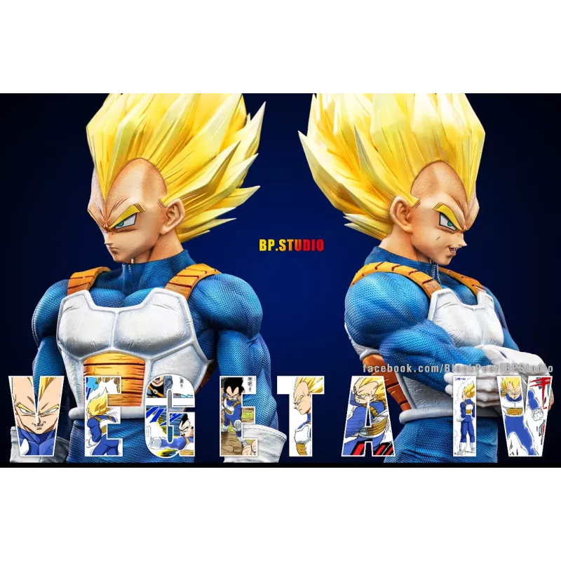 Studio SSj Vegeta Resin Statue