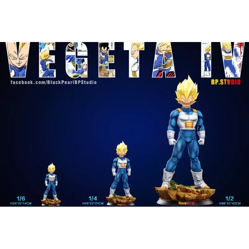 Studio SSj Vegeta Resin Statue