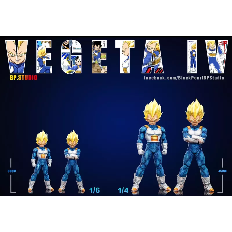 Studio SSj Vegeta Resin Statue