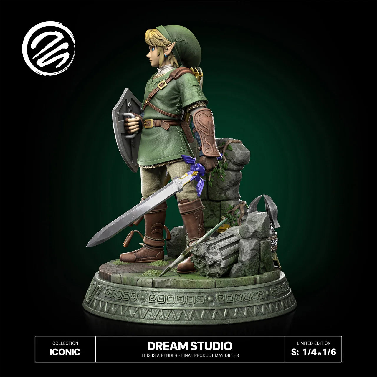 Dream Studio Link Hero Of Twilight Resin Statue