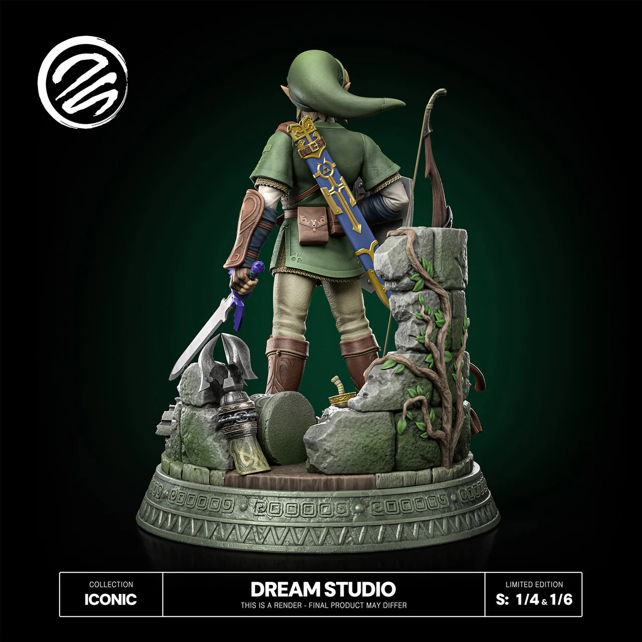 Dream Studio Link Hero Of Twilight Resin Statue